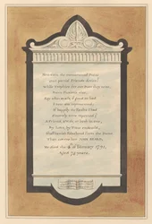 Monumento a John Beard de la iglesia de Hampton