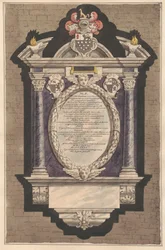 Monumento a Orlando Bridgeman de la iglesia de Teddington