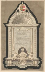 Monumento a William Smith de la iglesia de Cranford