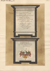 Recuerdos a la Srta. Sophia Henrietta Voelcker y Thomas Crump de la Iglesia de Hampton