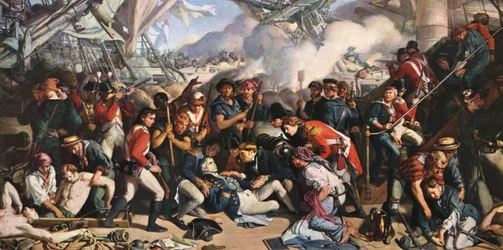 La muerte de Nelson, 1805, 1859-1864