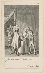 Lámina 12 para "La tempestad" de Shakespeare