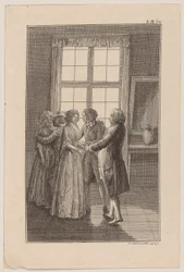 Hoja 3 de la obra de Ewald «Harlekin Patriot»
