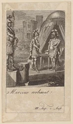 Lámina 5 para el «Coriolano» de Shakespeare