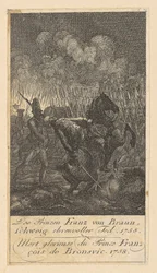 Lámina 7 de «Escenas de guerra de Brandeburgo»