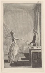 Clarisse acusa a Lovelace de haberla dejado indefensa, de haberla deshonrado y de haberle robado toda su tranquilidad y virtud