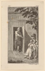 Lise, la hija de Gertrud, le pasó a Reutimarxen un trozo de pan de Betheli, y él lo vio.