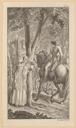 El señor von E. se encuentra con Minchen en el bosque
