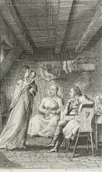Ilustración para «Almanaque de Becker para 1799»