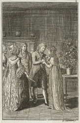 Ilustración para el «Almanaque de Becker para 1800»
