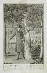 Ilustración para el libro de bolsillo de Becker para 1799