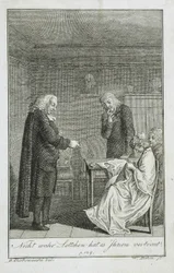 Ilustración para el libro de bolsillo de Becker de 1799
