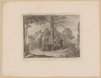 Período VII, hoja 8 de la serie «La trayectoria vital»