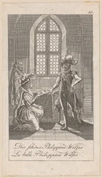 Philippine Welser, lámina 10 de la serie «Historia antigua, medieval y moderna»