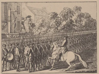 Pasar por el aro. Ilustración de Elementartwerk por J.B. Basedow, 1774