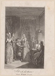 Escena antes de la boda