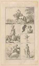 Lámina I de «Elogio de la locura» de Erasmo