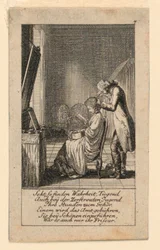 El Peinado, Ilustración para "Königl: Grosbrit [anische] Genealogischer Kalender auf das 1780 Jahr Lauenberg bey J.G. Berenberg"