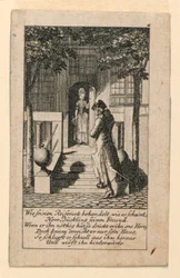 El amigo hipócrita, Ilustración para "Königl: Grosbrit [anische] Genealogischer Kalender auf das 1780 Jahr Lauenberg bey J.G. Berenberg"