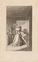 Frontispicio de «Gil Blas de Santillana», volumen 4