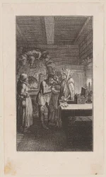 Grabado en cobre de la portada de «Cuadros de San Petersburgo», de Storch, primera parte