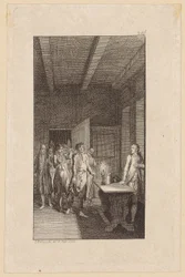 Grabado en cobre de la portada de «Wilhelm Edelwald», de Westphal