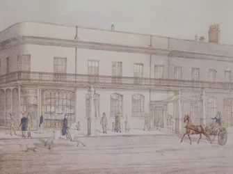 Salas de asamblea y biblioteca Williams, Cheltenham, 1821