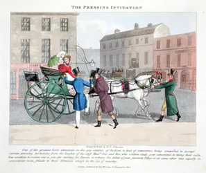 La invitación insistente, ilustración de 