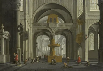 Interior de la iglesia
