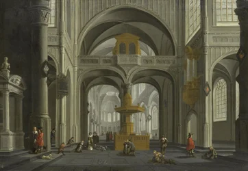Interior de la iglesia