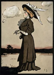 La cómica y cantante francesa Marcelle Lender