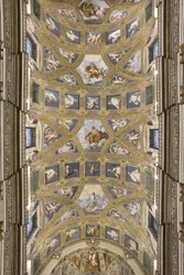 Bóveda de la nave central, Iglesia de S. Maria Assunta