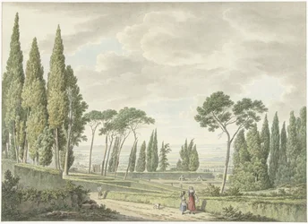 Vista de las terrazas de la Villa d