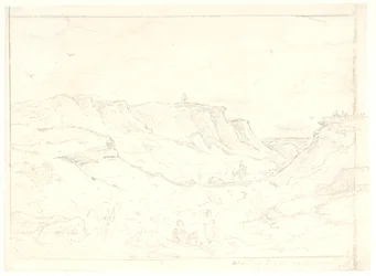 Paisaje de acantilados en Bovbjerg