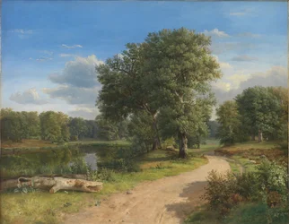 Paisaje cerca de Hammermøllen, Norte de Zelanda