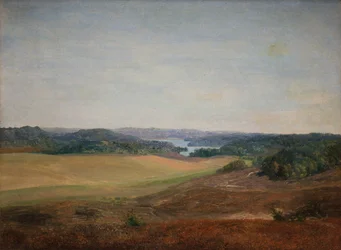 Paisaje cerca de Silkeborg, Jutlandia