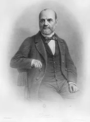 La Visión de Dante de Raquel y Lea - Estudio de Figura de Raquel, 1855