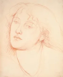 Cabeza de una mujer