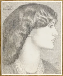 Sra. William Morris, 1860