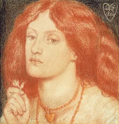Retrato de Elizabeth Siddal (1834-62)