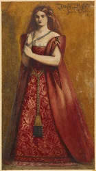 Vestido de rojo