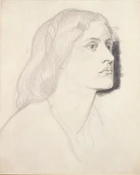 Retrato de la Señorita Ruth Herbert, Probablemente 1858
