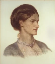 Retrato de Rosalind, Condesa de Carlisle, 1870