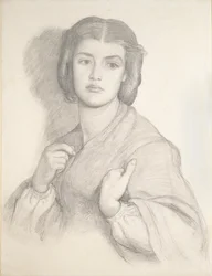 Retrato de una Mujer, mediados del siglo XIX