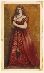 Vestido de rojo [Dressed in Red]