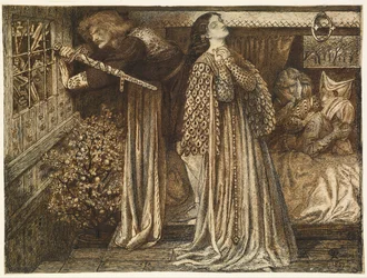 Sir Launcelot en la Cámara de la Reina