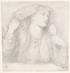 Mujer peinándose, Fanny Cornforth