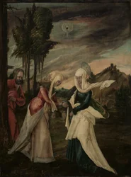 La Visitación, c. 1530-1550 (óleo sobre madera)