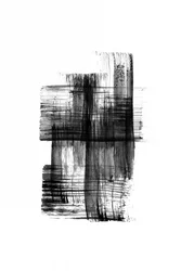 Abstracto de pinceladas audaces