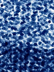 Patrón abstracto en índigo